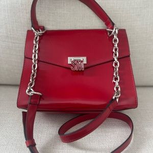 Red Steve Madden Chain Strap Women's Medium Bag